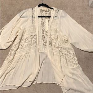 Lacy, light cardigan